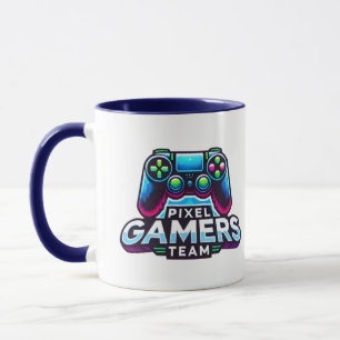 Pixel Gamers Team – Level Up Mug