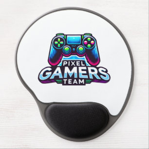 Pixel Gamers Team – Power-Up Gaming Gel Mouse Pad