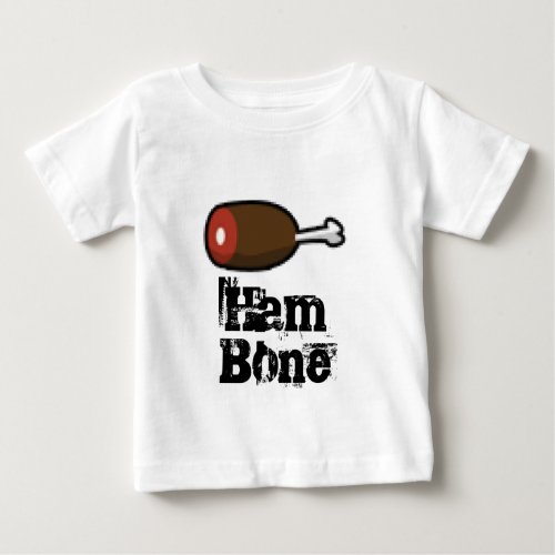 Pixel hambone  Ham Art Baby T_Shirt