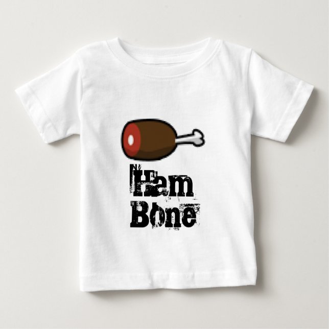 Pixel hambone  Ham Art Baby T-Shirt (Front)