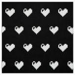 Pixel Heart 8 bits Fabric