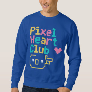Pixel Heart Club: Retro Love Pixel Art for Gamers  Sweatshirt