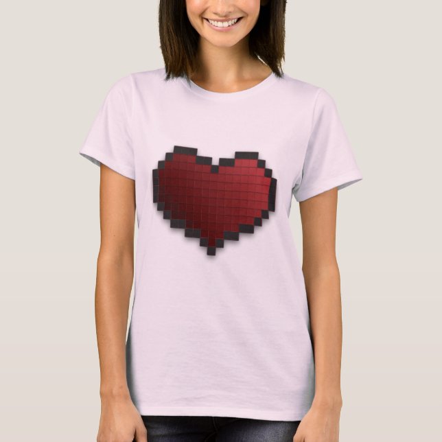 Pixel Heart T-Shirt (Front)