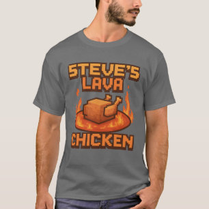 Pixel Lava Chicken T-Shirt