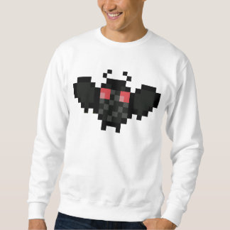 pixel mothman sweatshirt