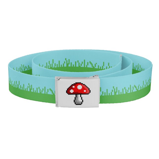 Pixel Mushroom Meadow Belt (Coil)