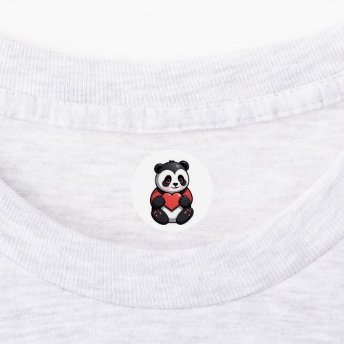 PIxel panda as a sticker