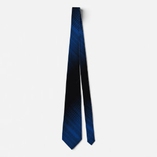 Pixel pattern 01.B.bw.S.Black BG Neck Tie
