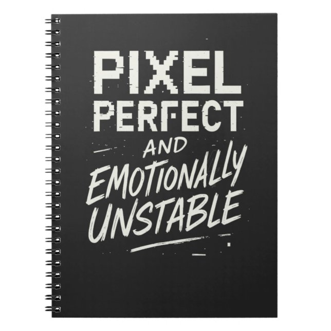 Pixel Perfect Notebook (Front)