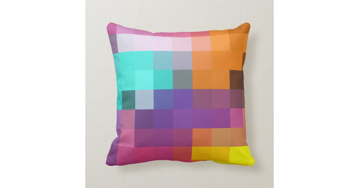 pixel pillow | Zazzle.com