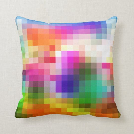 pixel pillow | Zazzle.com