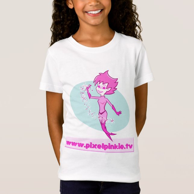 Pixel Pinkie Magic T-Shirt (Front)