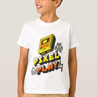 "Pixel Play: Funny Retro Game Graphic  T-Shirt