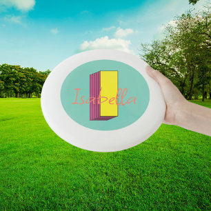 Pixel Pop Party "I" with Name Wham-O Frisbee