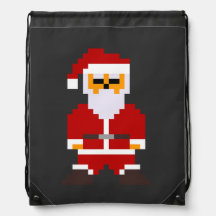 Pixel Pose Santa Claus