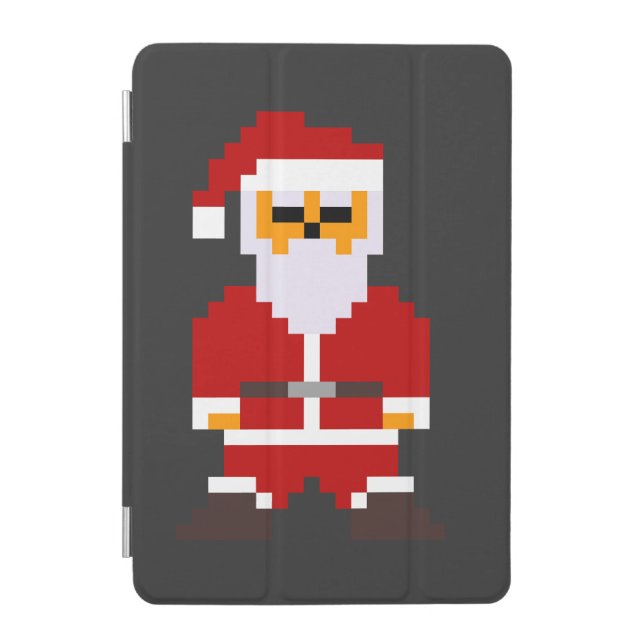 Pixel Pose Santa Claus iPad Mini Cover (Front)