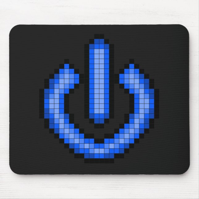 Pixel Power Mousepad (Front)
