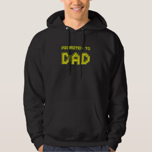 Pixel Promoted to Dad Gamer Hoodie