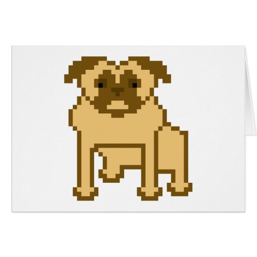 Pixel Pug Cards (Front Horizontal)