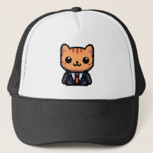 Pixel Purrfection Cat
