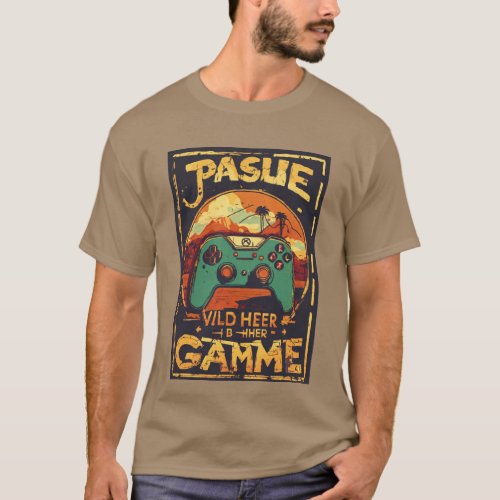 Pixel Quest Retro Gaming Adventure T_Shirt