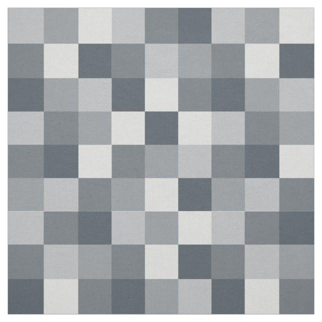 Pixel Squares Custom Color Fabric (Swatch)