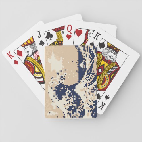 Pixel Tsunami 8 Bit Pixel Art Poker Cards