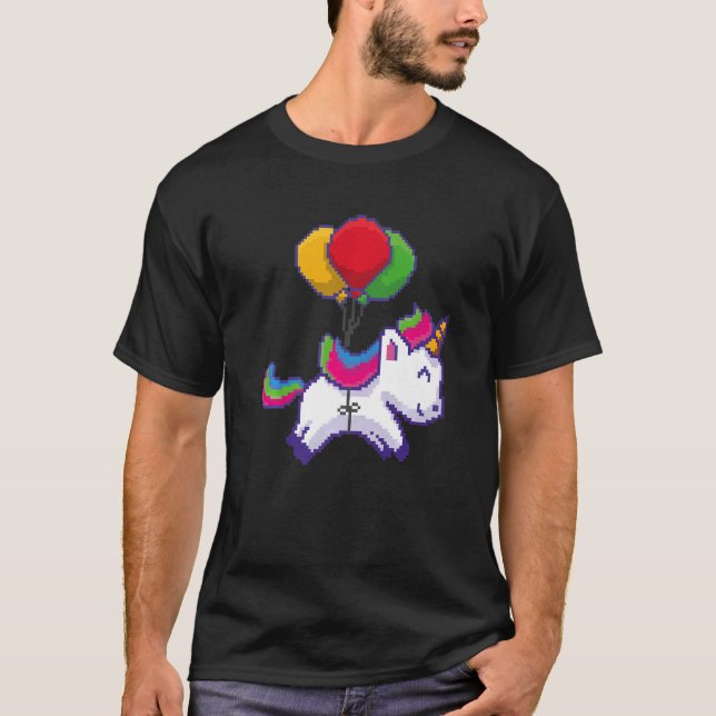Pixel Unicorn T-Shirt (Front)