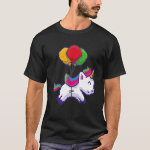 Pixel   Unicorn T-Shirt
