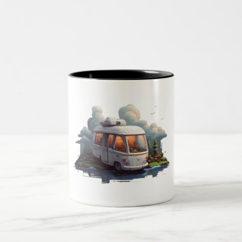 Pixel Van View Mug
