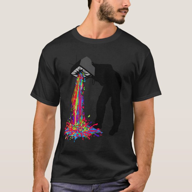 Pixel Vomit T-Shirt (Front)