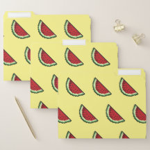 Pixel Watermelon Pattern