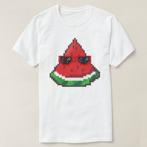 Pixel Watermelon T_Shirt