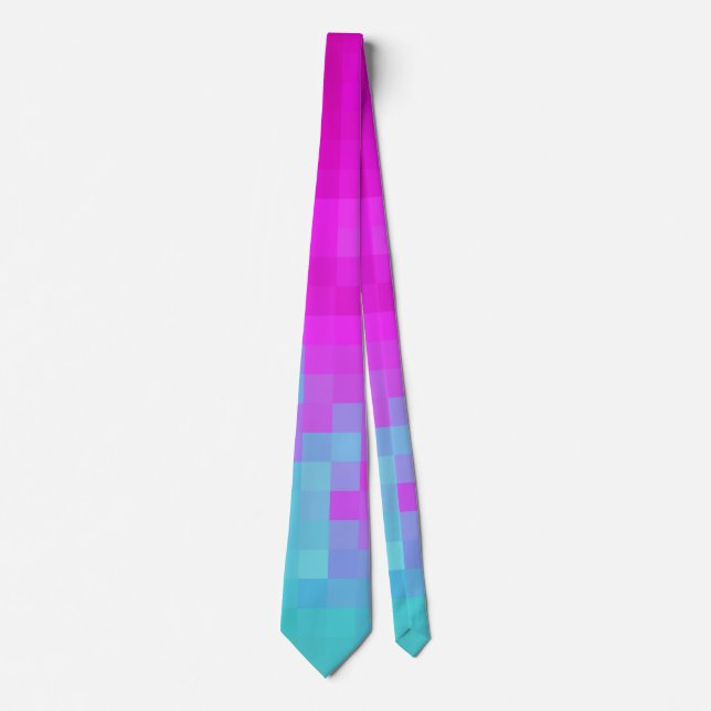 Pixel Wave Tie (Front)