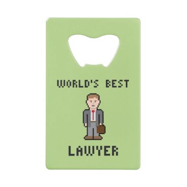 Pixel World's Best Lawyer Bottle Opener Pixel World's Best Lawyer Bottle Opener