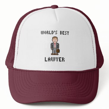 Pixel World's Best Lawyer Hat Pixel World's Best Lawyer Hat