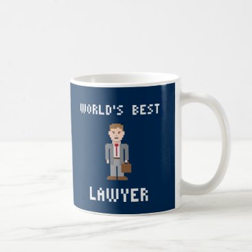 Pixel World's Best Lawyer Mug Pixel World's Best Lawyer Mug