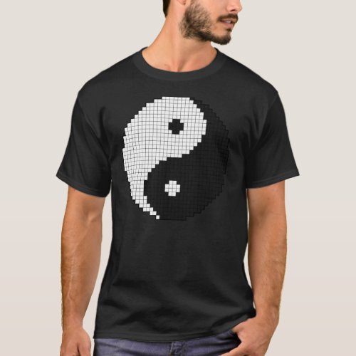 Pixel Yinyang Shirt