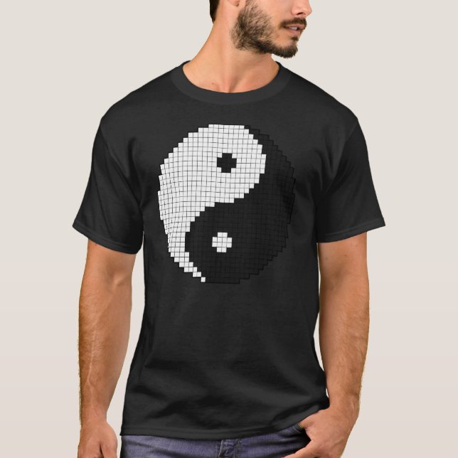 Pixel Yinyang Shirt (Front)