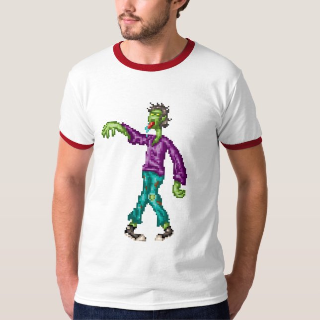 Pixel Zombie T-Shirt (Front)