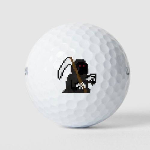 PixelArt Grim Reaper Golf Balls