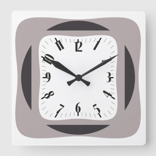 PIXELAT FIRST SERIES LEX by Masanser Square Wall Clock