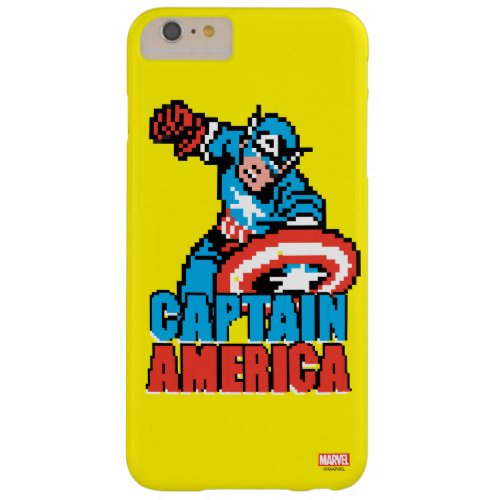 Pixelated Captain America Barely There iPhone 6 Plus Case
