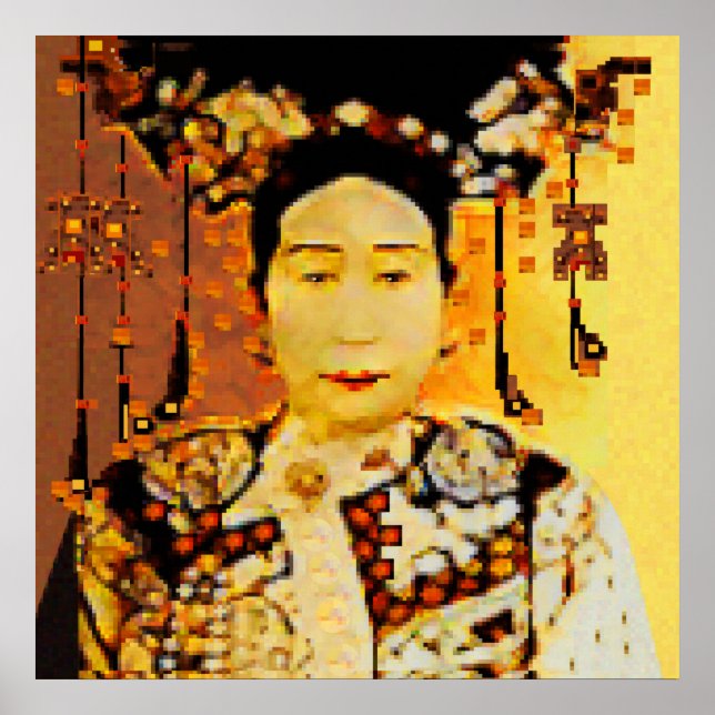 Pixelated empress poster (Front)