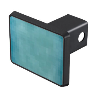 Pixelated Grunge Background - Teal Hitch Cover