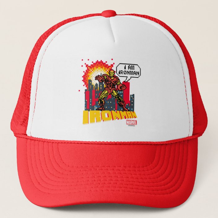 ironman trucker hat