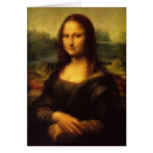 Pixelated Mona Lisa (Front)