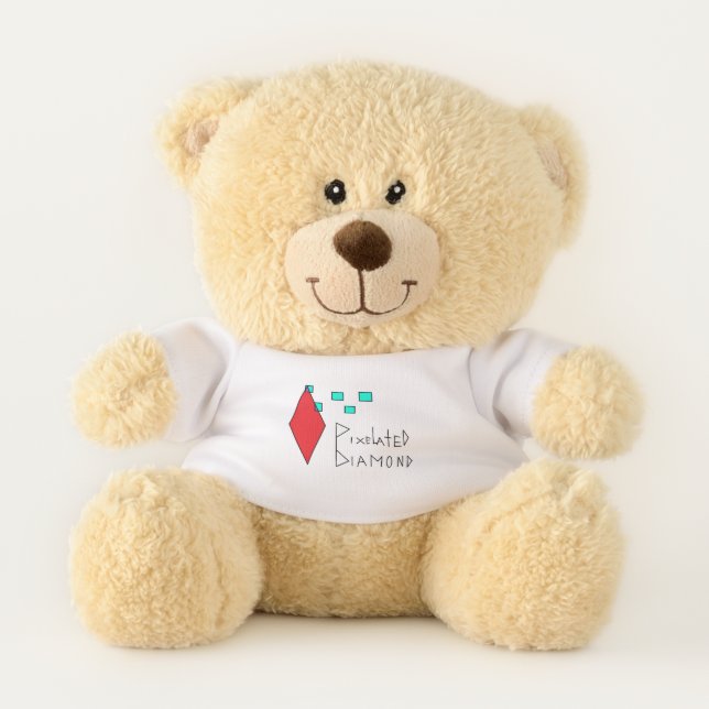 pixelated_teddy teddy bear (Front)