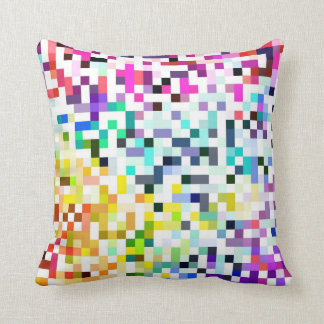 Pixelated Throw Pillow