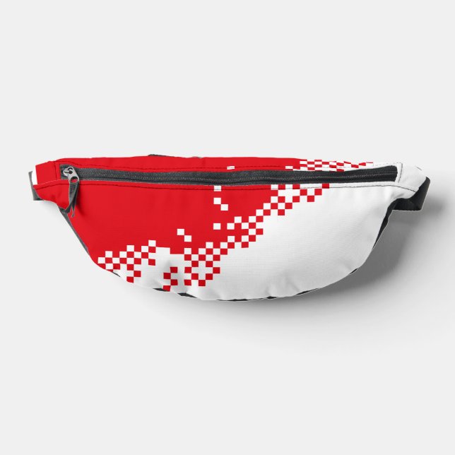 Pixelation 8Bit Fans Retro Game 80s Style Fanny Pack (Lay Down)